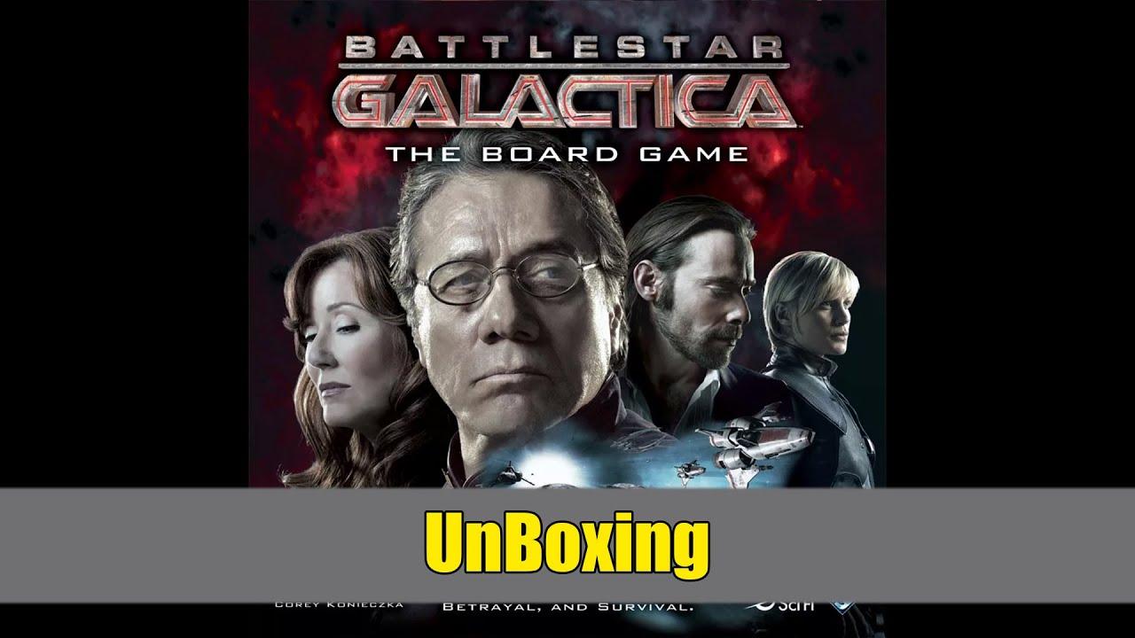 Unboxing: Battlestar Galactica Board Game (Out of Print)