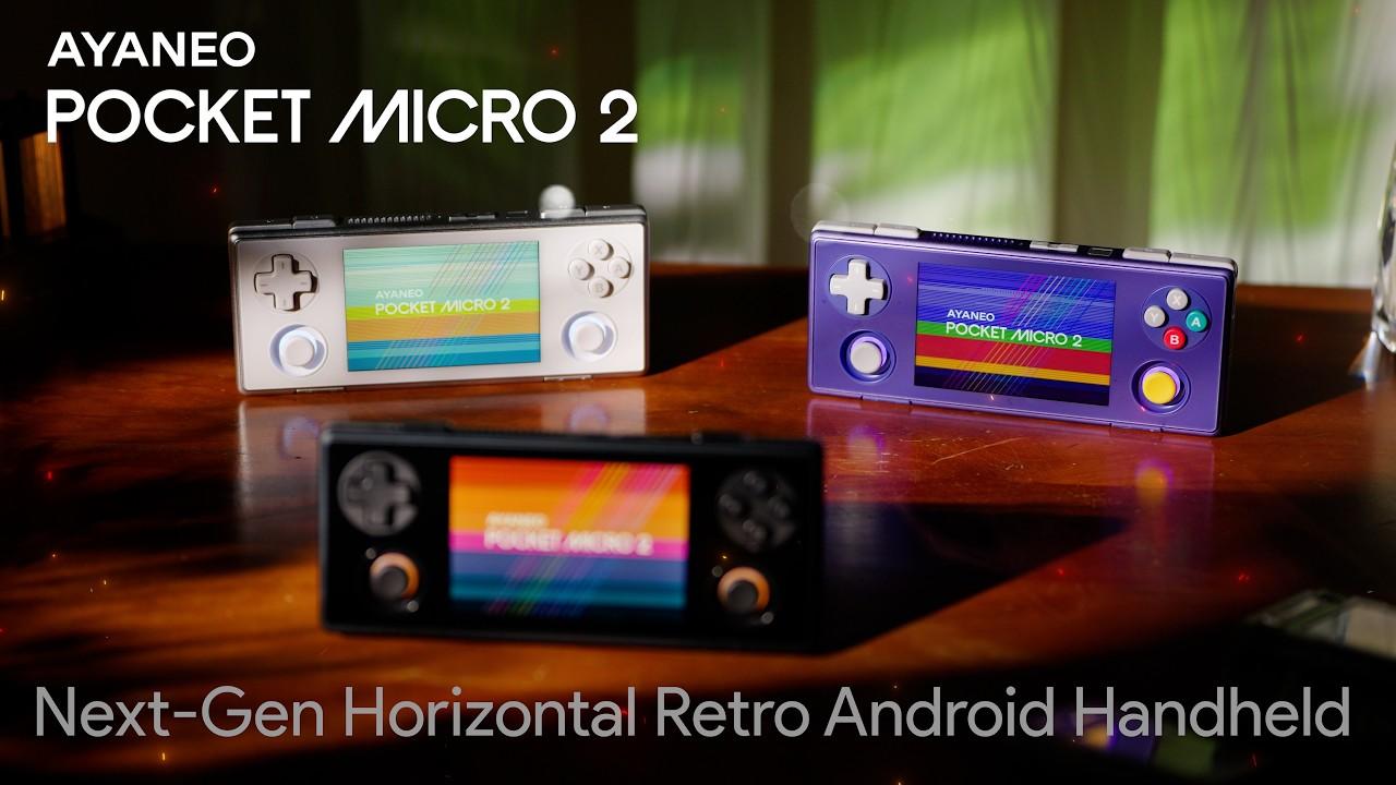 AYANEO Pocket MICRO 2 -- NEXT-Gen Powerhouse, Retro’s New Icon