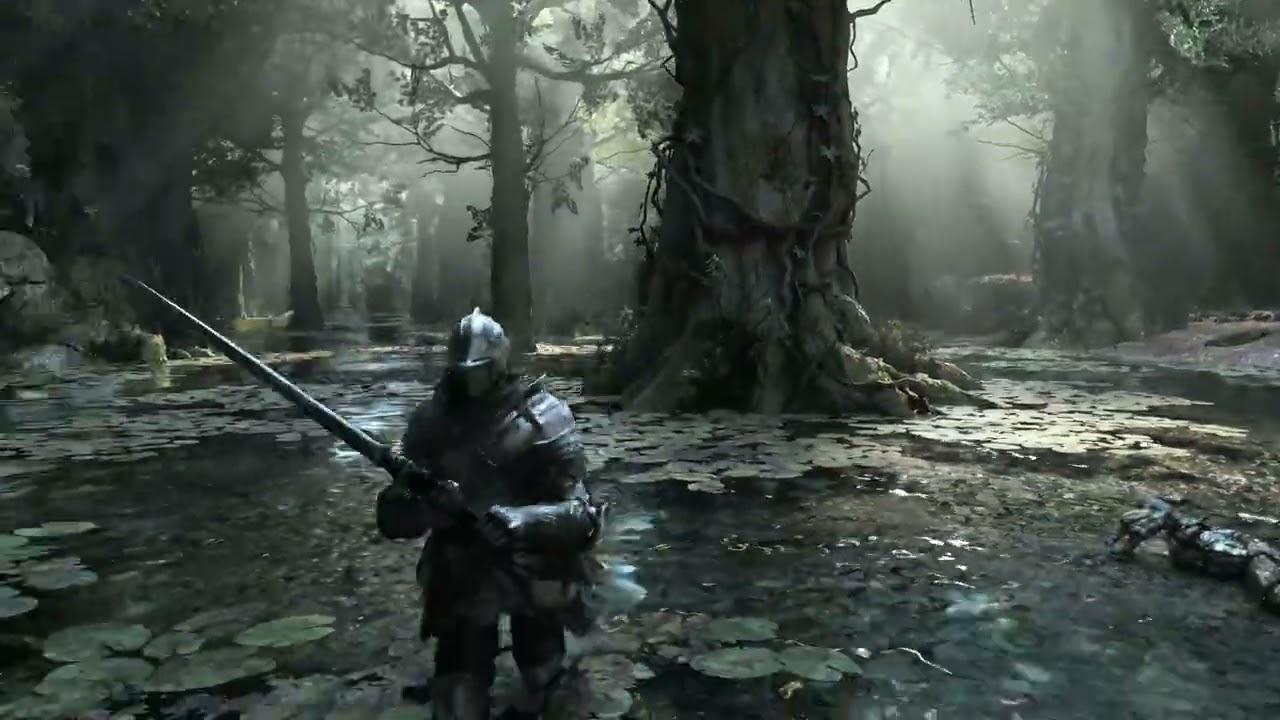 DarkSouls3 Pathtracing - Crucifixion woods(Nvidia DLSS-5 Comparision)