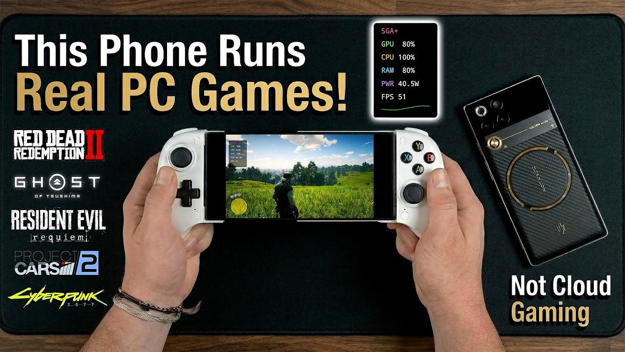 PC Game Emulation On Android Phone Is INSANE!