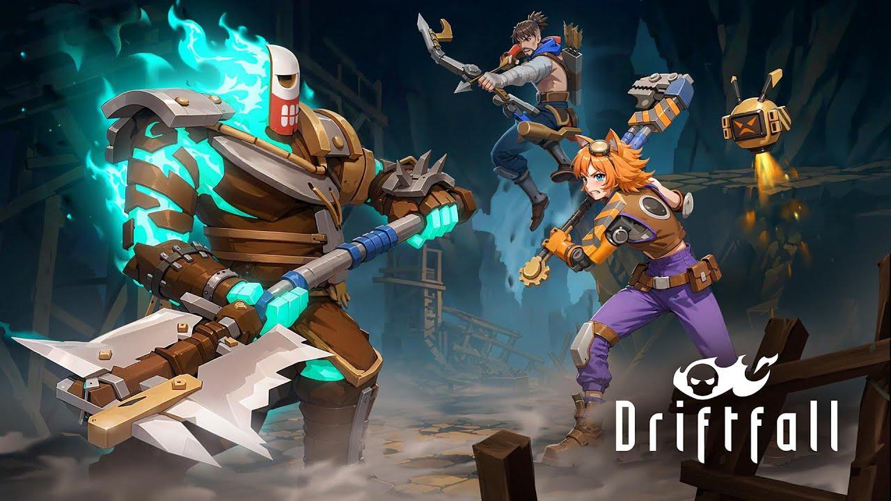 Driftfall: Pixel Action RPG - Epic pixel action RPG with bosses, loot, and hero upgrades.