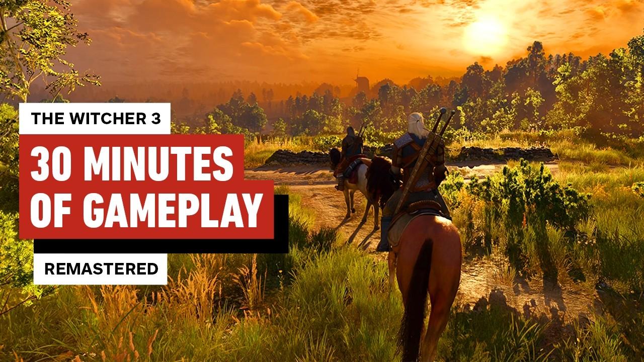 The Witcher 3: Wild Hunt Remastered Gameplay - The First 30 Minutes