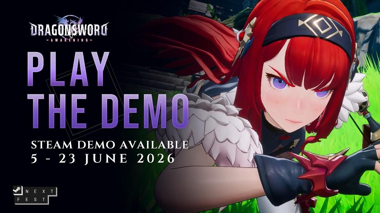 Steam Next Fest Trailer — DragonSword : Awakening