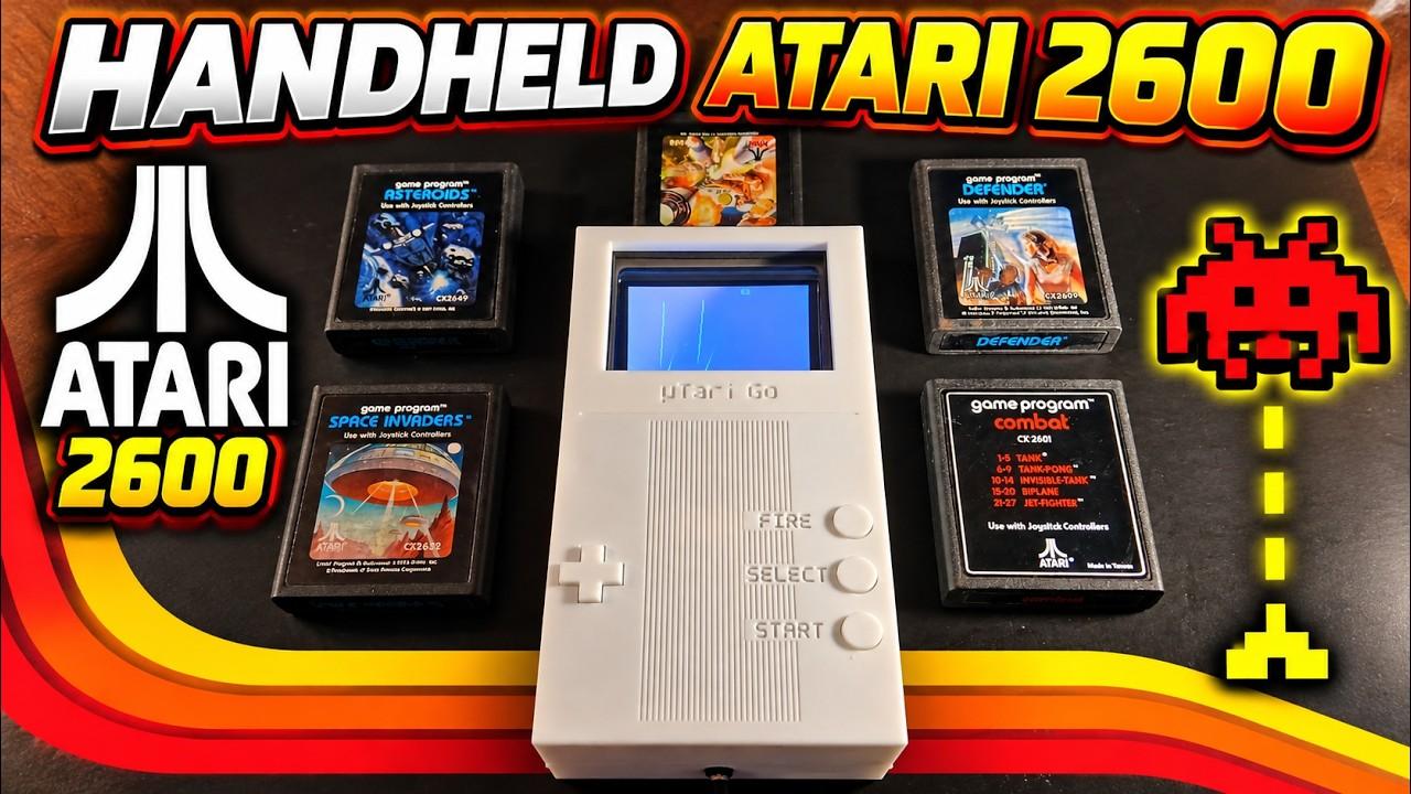 I Turned a Real Atari 2600 Into a Handheld