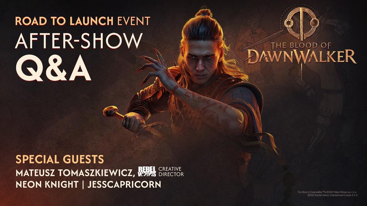 The Blood of Dawnwalker Road to Launch Event & After-Show