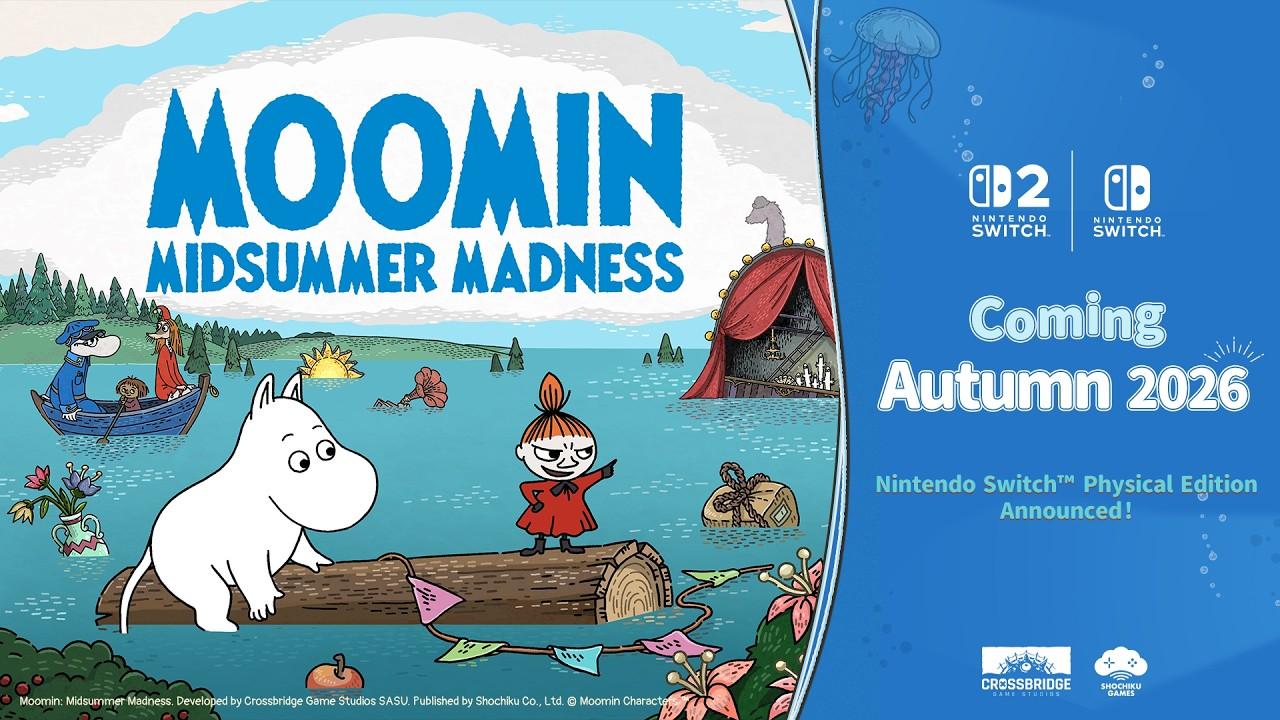 Moomin: Midsummer Madness Release Timing Announcement Trailer
