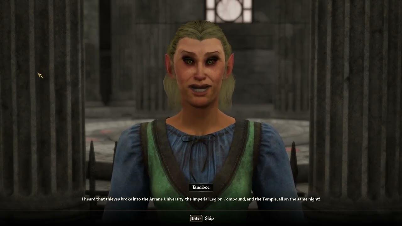 Oblivion Remastered "Let me do that one again"