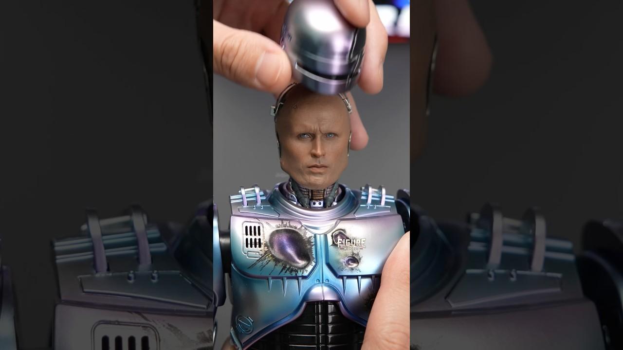 I SPENT $300 ON MY CHILDHOOD NIGHTMARE💀 #actionfigures #toys #unboxing #robocop #hottoys