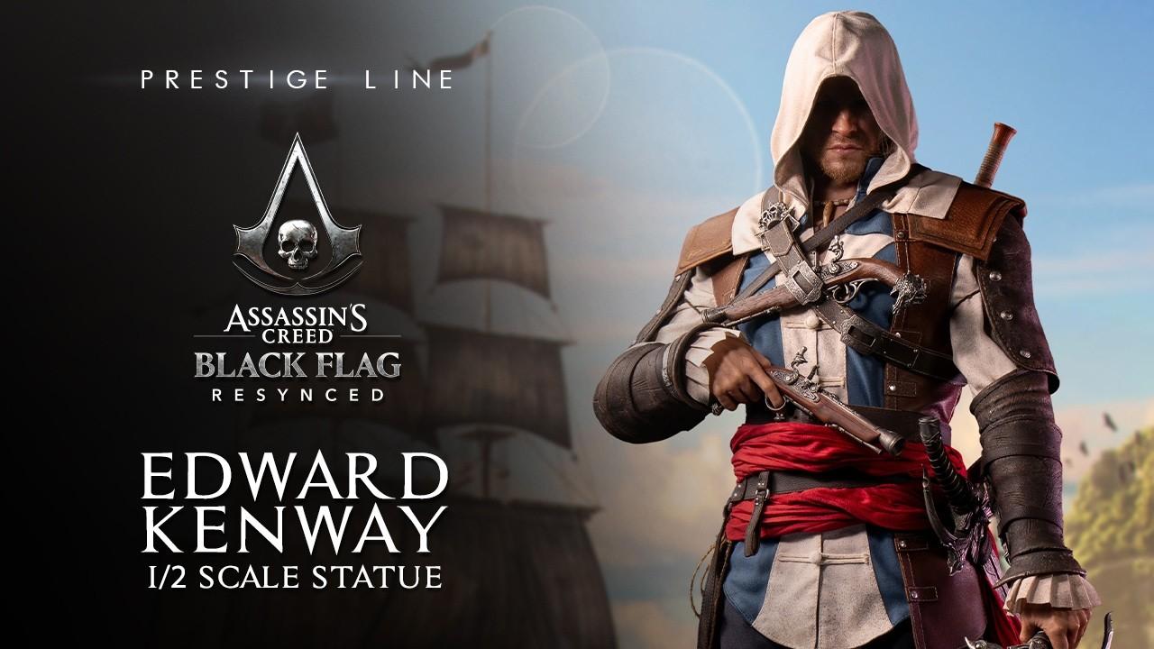 The PureArts Prestige Line – Assassin’s Creed Edward 1/2 Scale Statue Official Trailer!