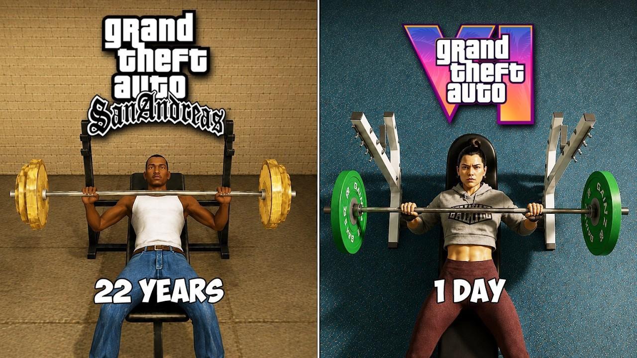 GTA 6 vs GTA San Andreas — 22 YEARS OF INSANE DIFFERENCES 🤯🔥