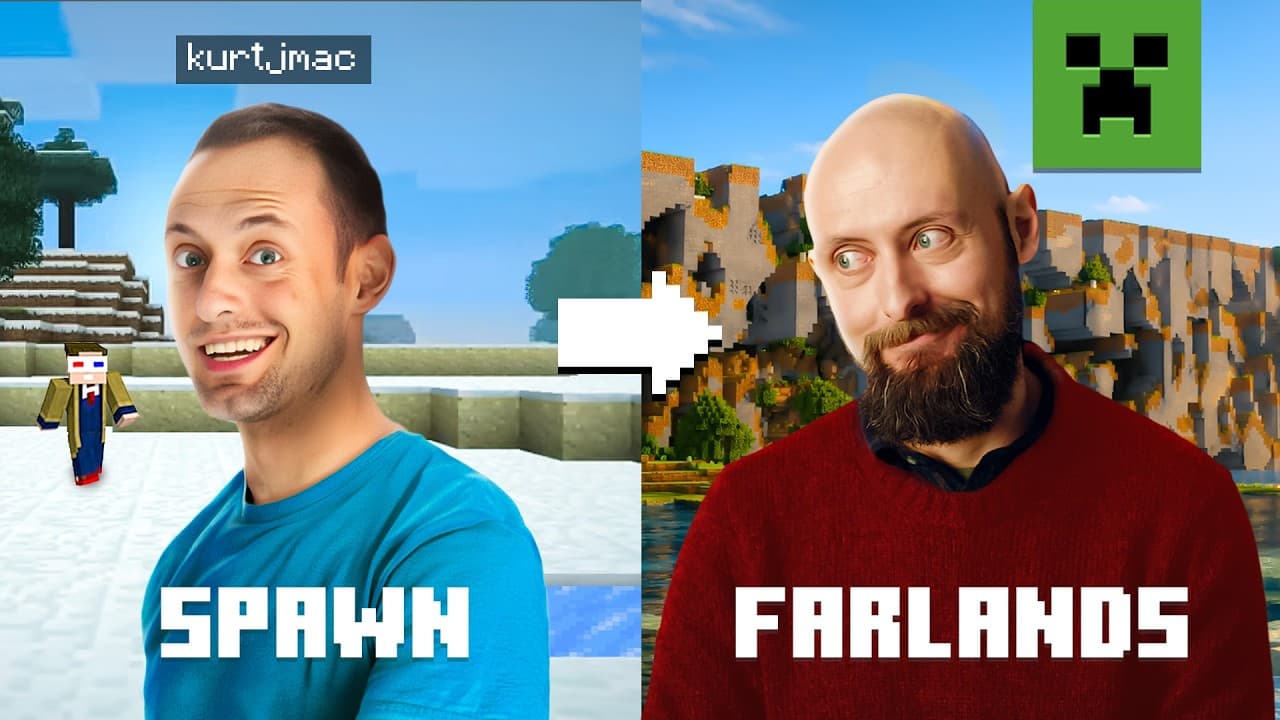 He Walked in Minecraft for 14 YEARS