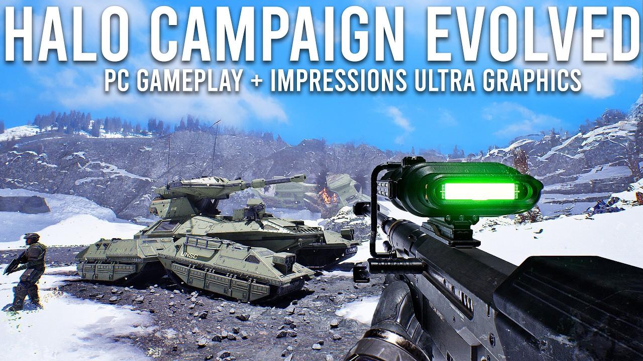 Halo: Campaign Evolved PC Gameplay and Impressions...