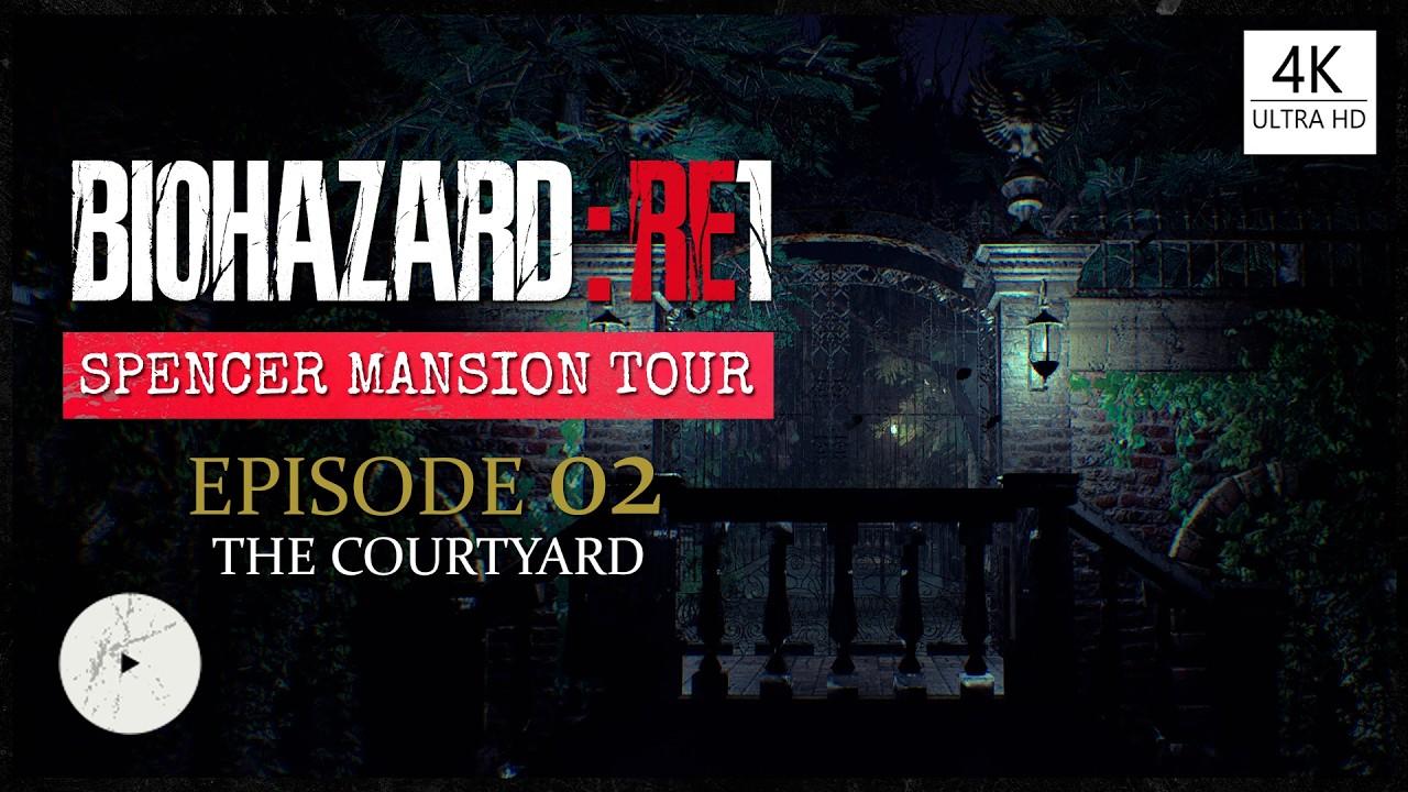 BIOHAZARD RE1 SPENCER MANSION TOUR // EPISODE 02 // UNREAL ENGINE 5 // 4K ULTRA HD