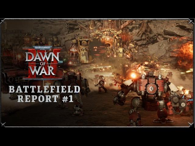 Dawn of War IV Battlefield Report - Space Marines vs Orks