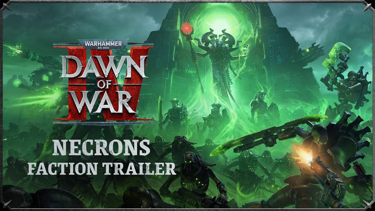 Warhammer 40,000: Dawn of War IV - Necron Faction Trailer