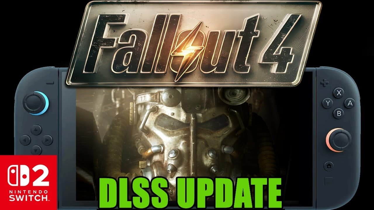 Fallout 4 Switch 2 NEW DLSS Update Performance: Docked/Handheld Gameplay