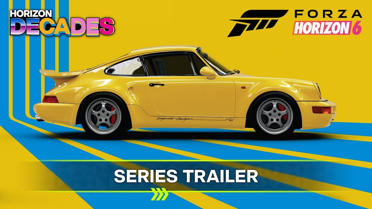 Horizon Decades - Series Trailer | Forza Horizon 6