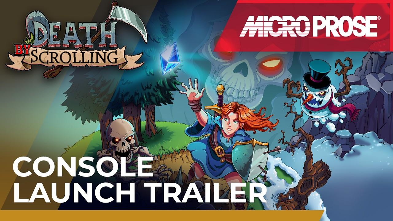 Death By Scrolling Launches April 16 | Console Release Trailer
