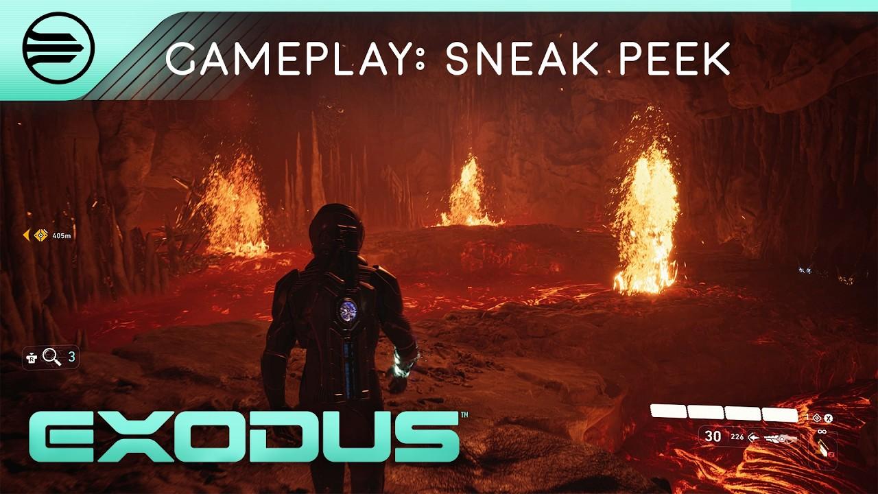 EXODUS Gameplay: Traversing the Molten Depths
