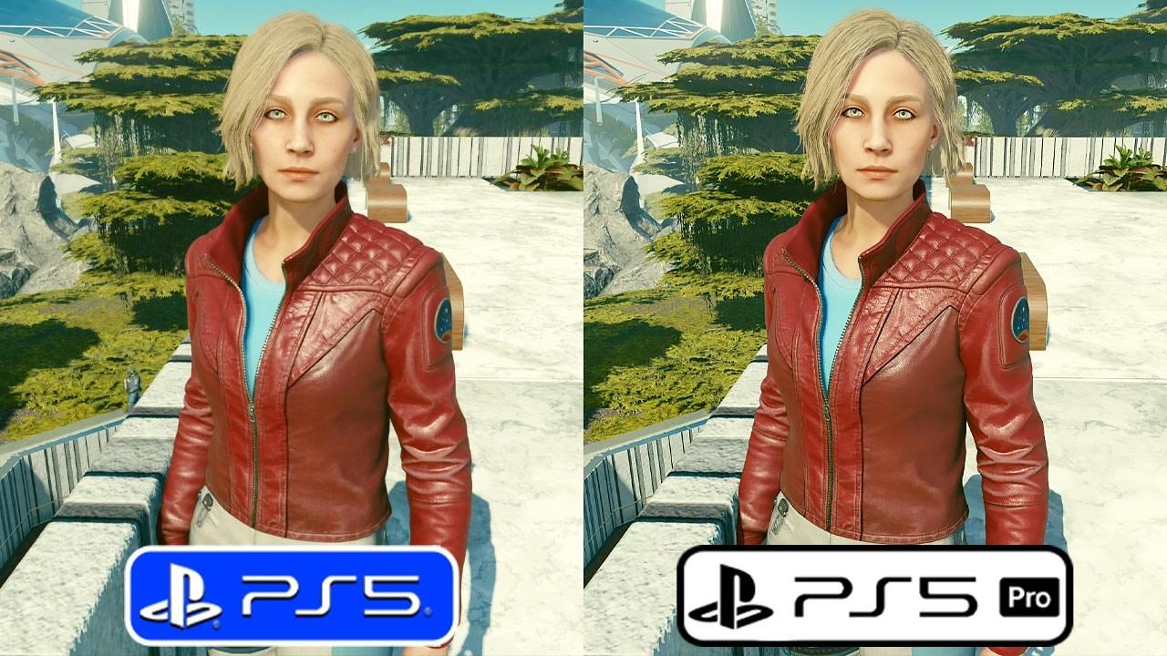 Starfield - PS5 vs PS5 PRO Graphics &amp; Frame Rate Comparison