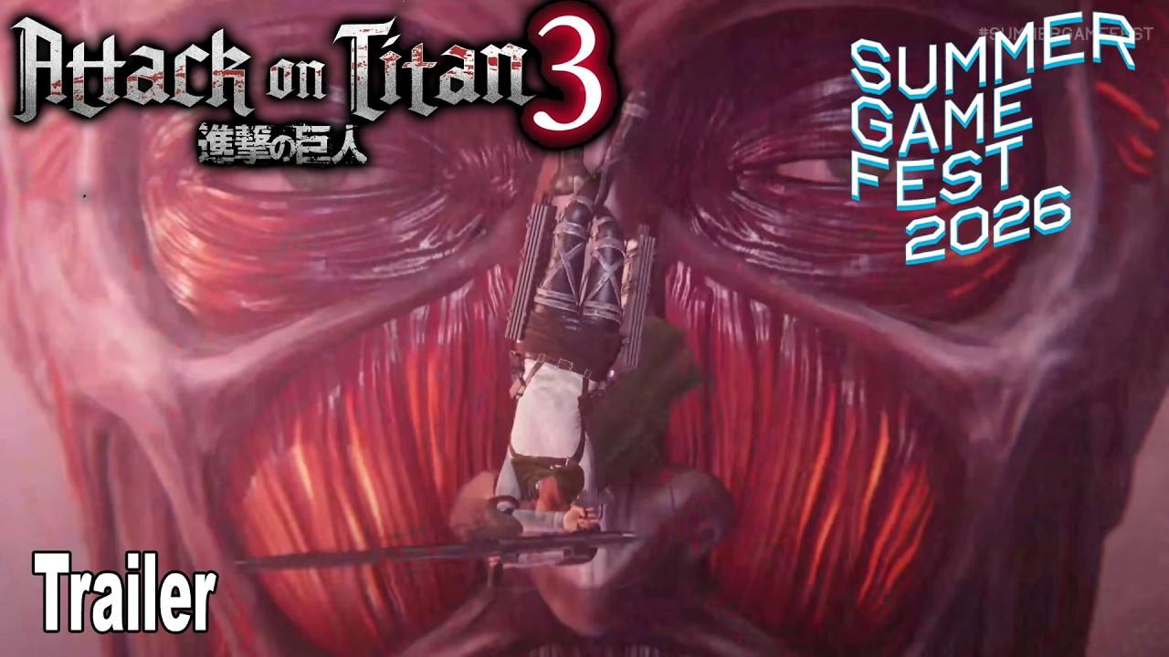 Attack on Titan 3 Reveal Trailer | Summer Game Fest 2026