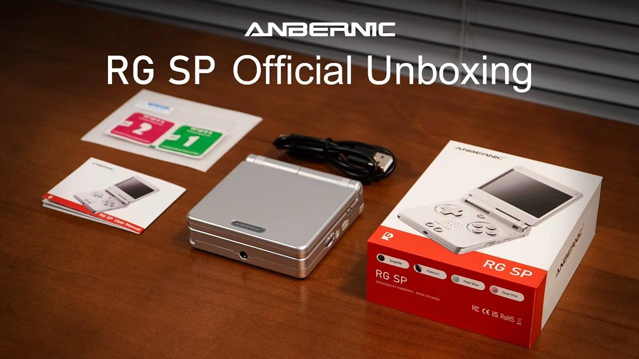 ANBERNIC RG SP Official Unboxing
