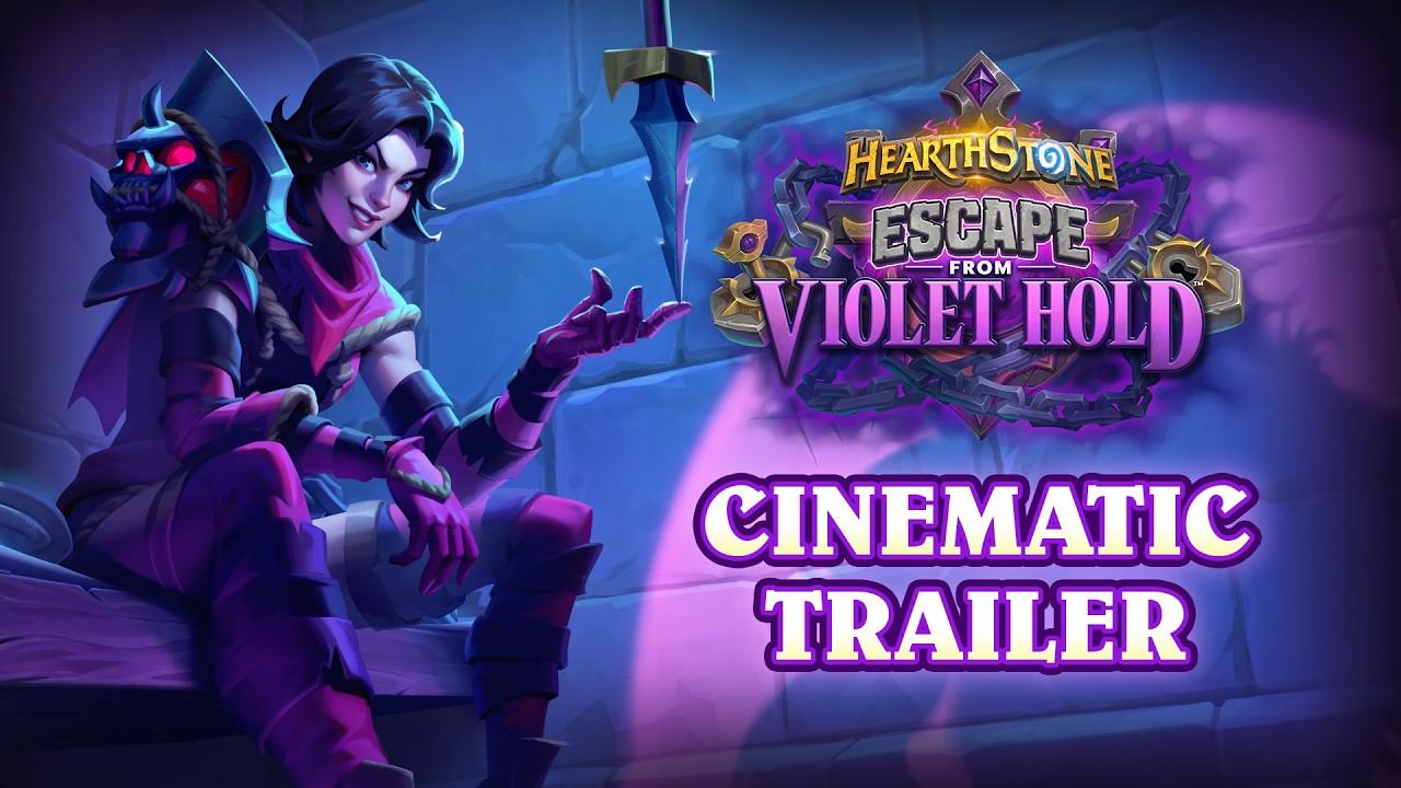 Escape from Violet Hold Cinematic Trailer | Hearthstone