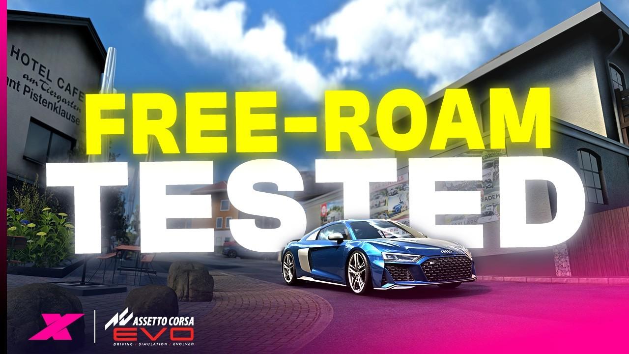 First Gameplay impressions - Free Roam in Assetto Corsa EVO