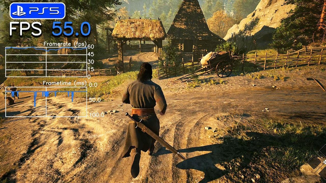 The Blood of Dawnwalker - PS5 Frame Rate Performance (Peformance, Balanced, Quality)