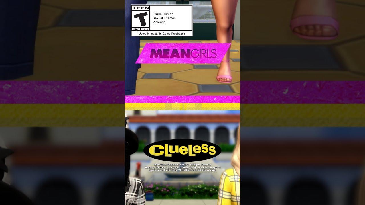 ✨So Fetch✨ #SimsSoFetchThe Sims 4 #MeanGirlsCapsuleKit &amp;  #CluelessCapsuleKit Coming August 27th