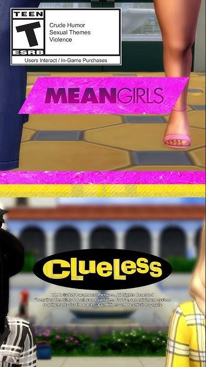 ✨So Fetch✨ #SimsSoFetchThe Sims 4 #MeanGirlsCapsuleKit & #CluelessCapsuleKit Coming August 27th