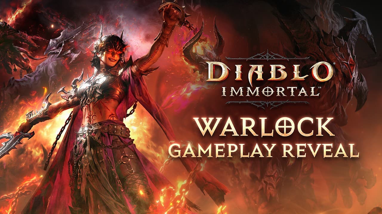 Diablo Immortal | Warlock | Gamplay Trailer