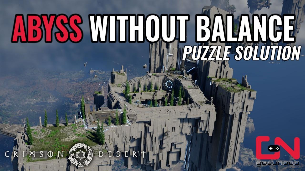 Crimson Desert Abyss Without Balance Puzzle Walkthrough - Remove the Wall Blocking the Floor