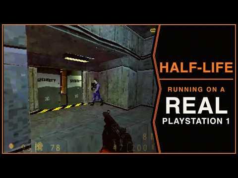 Half-Life on a Real PlayStation 1 | Full Hazard Course, Uncut