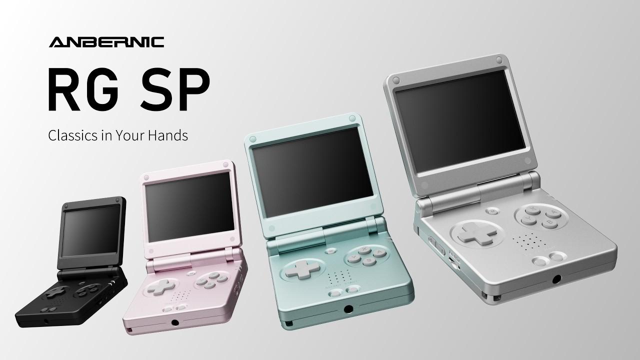 ANBERNIC RG SP | Retro Clamshell Handheld: Classics in Your Hands