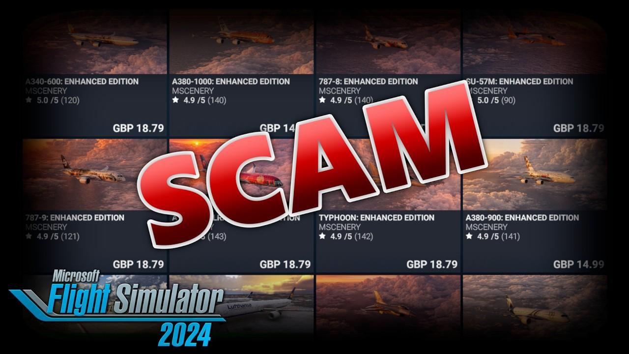 The MScenery Marketplace Scam MUST end in Flight Simulator 2024