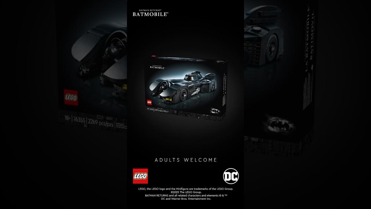 LEGO DC Batman: Batman Returns Batmobile | LEGO Certified Stores Australia & New Zealand