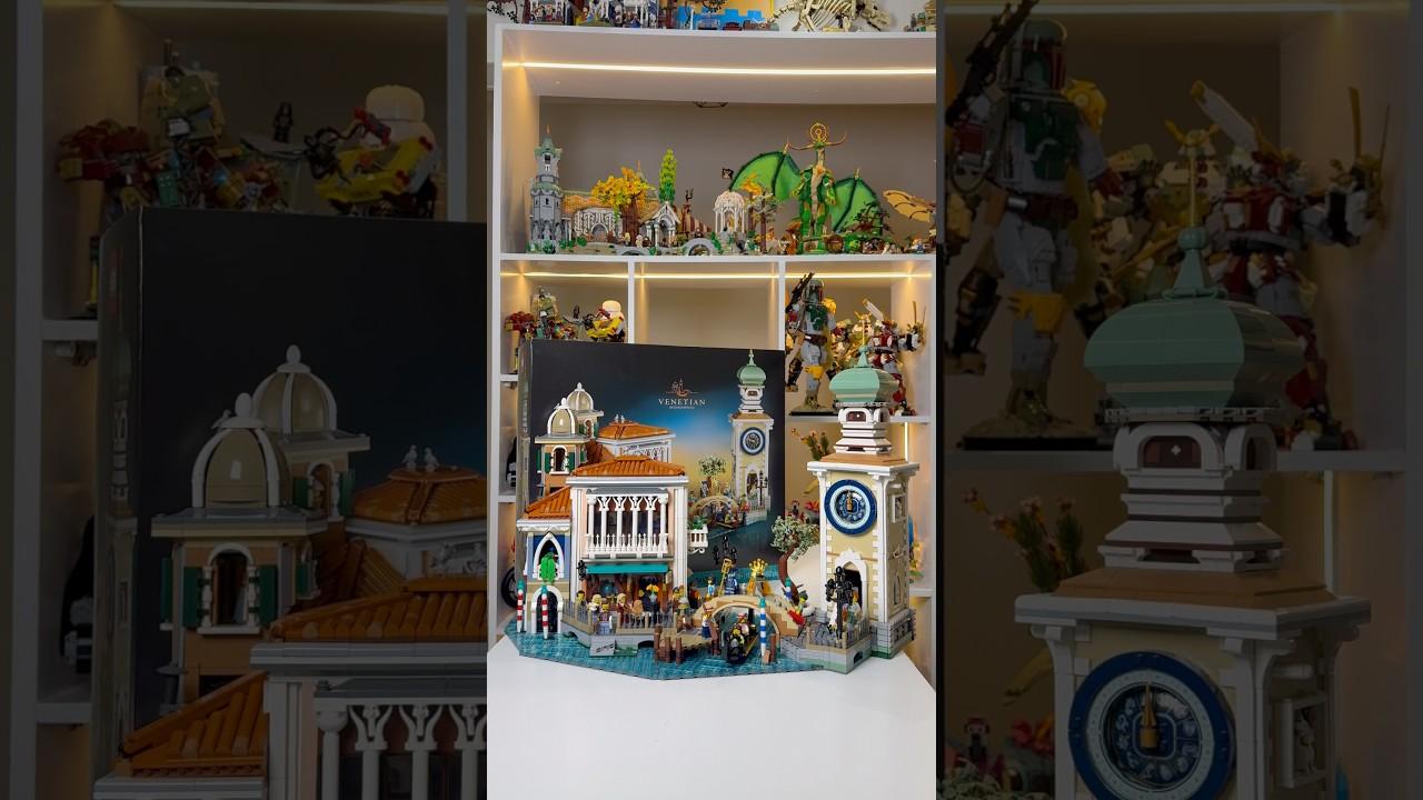 LEGO Icons Venetian Neighborhood is a Beauty of a Set! #lego #11388 #venice #italy