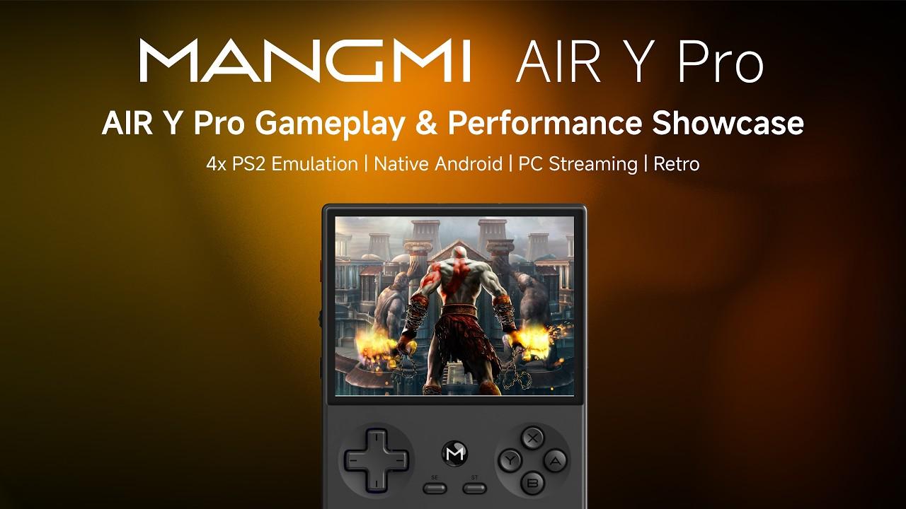 MANGMI AIR Y Pro Emulation &amp; Performance Test | PS2 4X, N64, Android &amp; Cloud Gaming