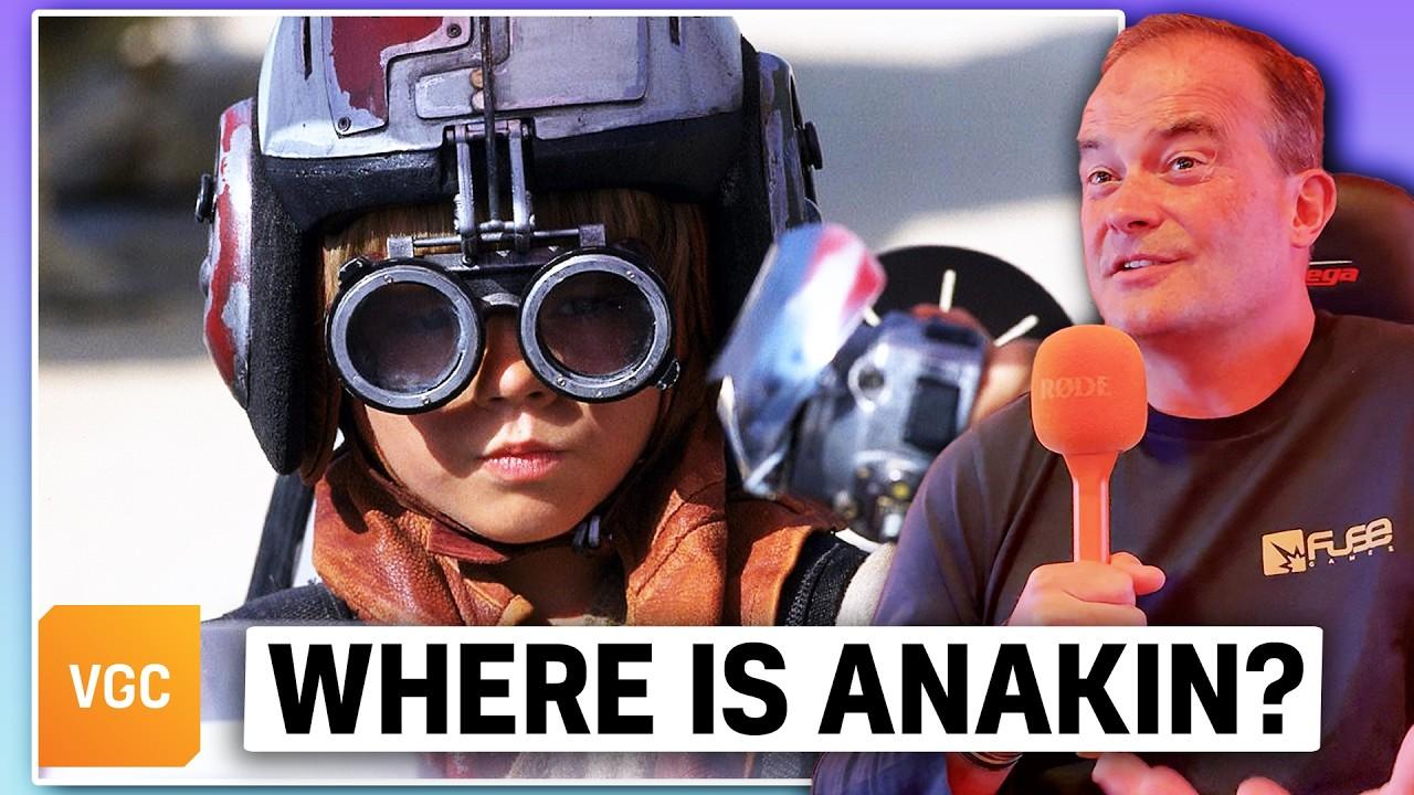 Anakin Skywalker in Star Wars Galactic Racer? Matt Webster Interview