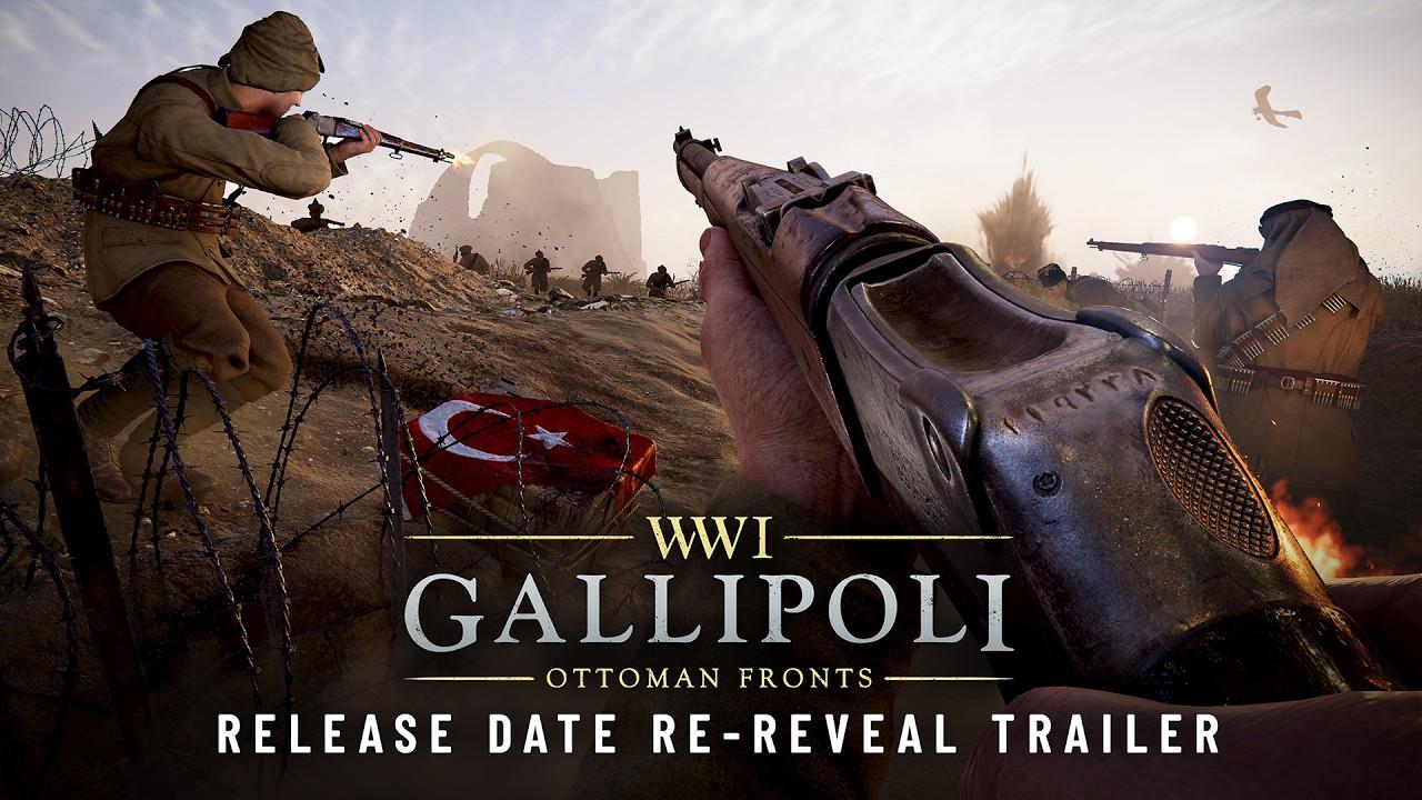 Gallipoli - Release Date Re-Reveal Trailer | Steam, PS5, Xbox Series X|S &amp; Epic