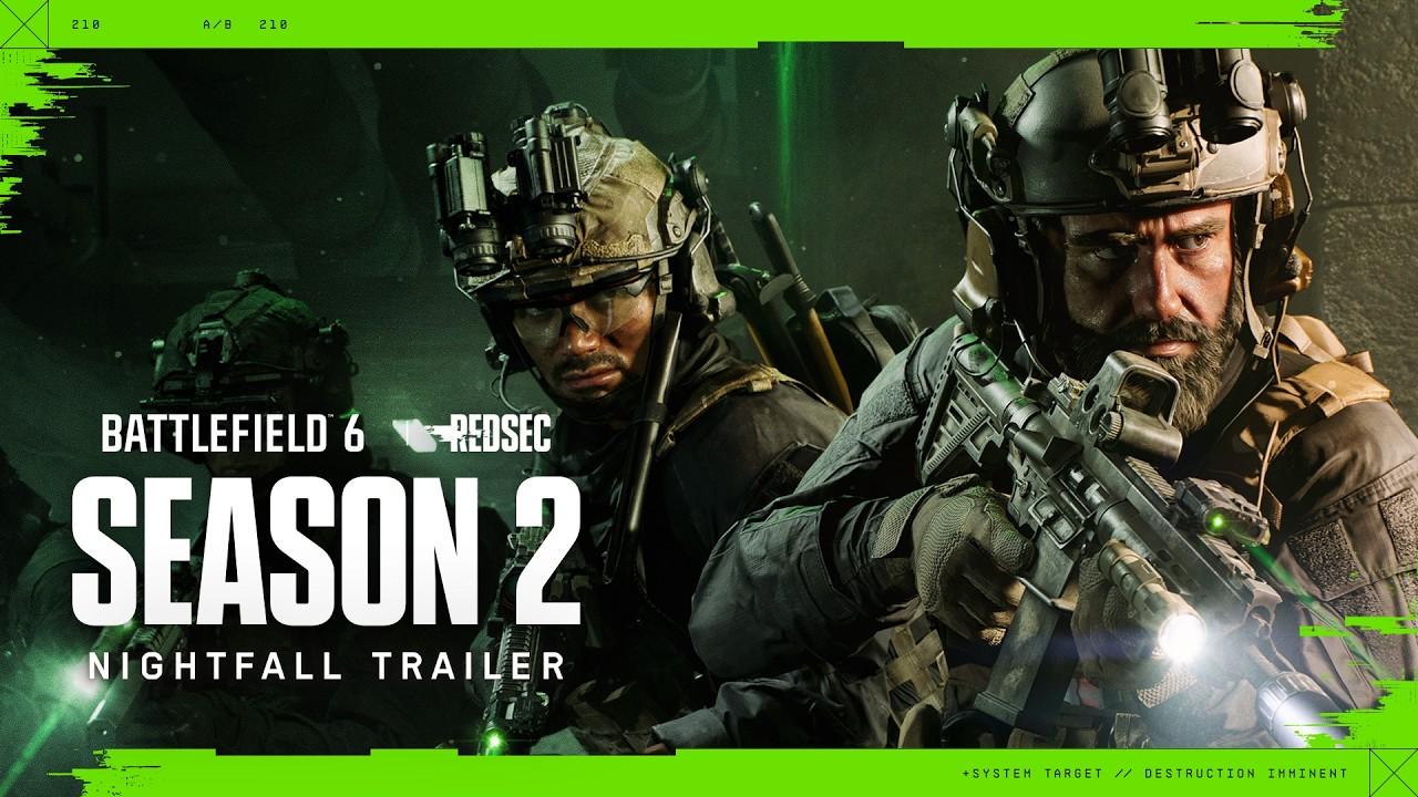 Battlefield 6 Season 2 Nightfall | Official Gameplay Trailer