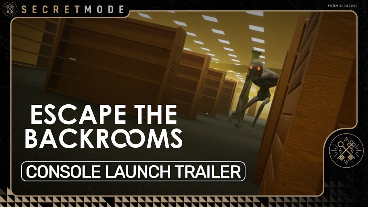 Escape The Backrooms | Official Console Launch Trailer ☢️