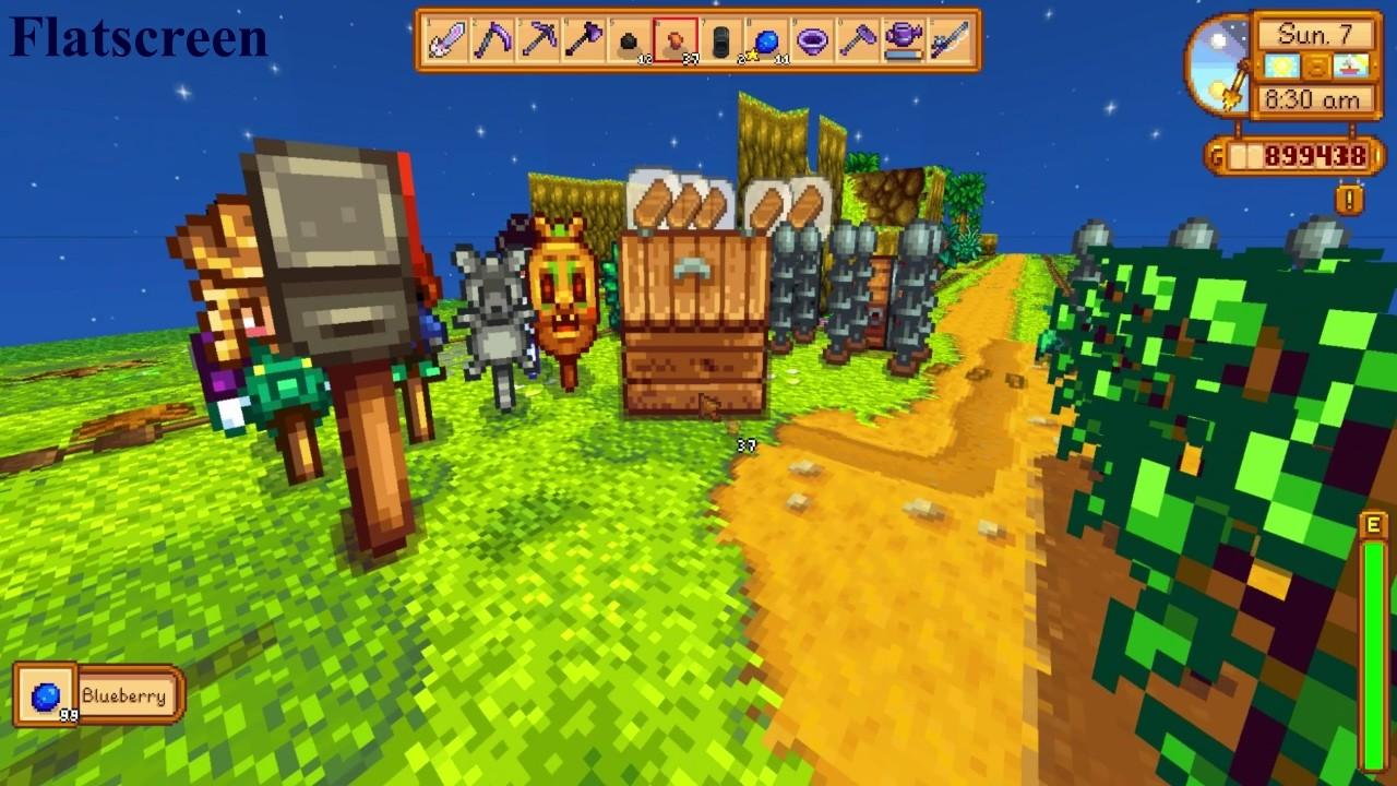 The Third Dimension - Stardew Valley 3D and VR, Rough Proof of Concept (Mod)