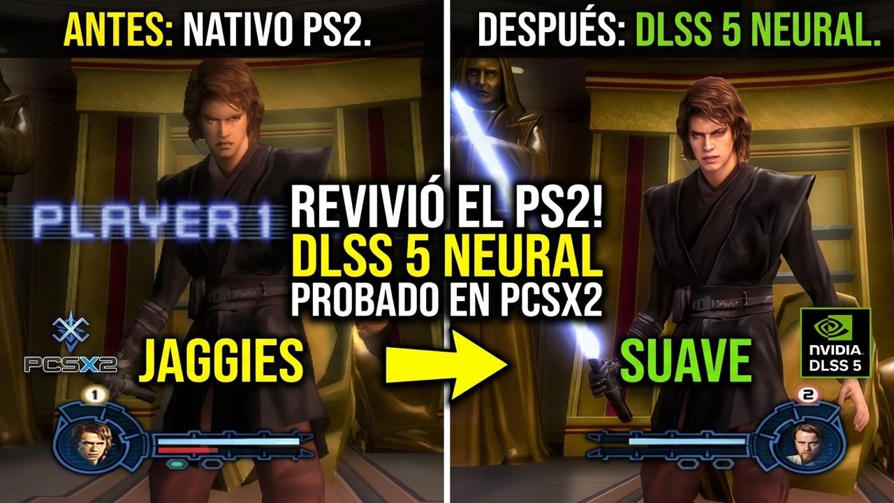 Probando DLSS 5 en PCSX2: ¿Puede el Neural Rendering remasterizar juegos de PS2 fácilmente?