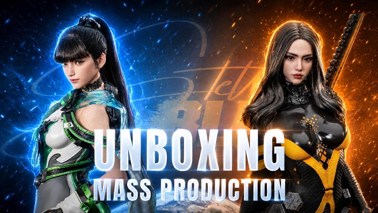 JND Studios Stellar Blade: Eve & Tachy 1/3 scale - Final Product Unboxing