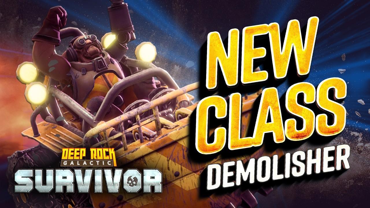 Deep Rock Galactic: Survivor - Heavy Duty Expansion Class Trailer