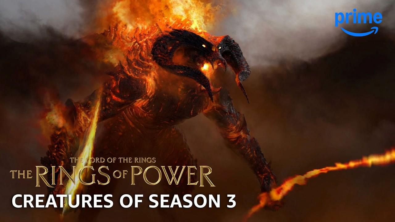 The Rings of Power - The Creatures of Season 3 | Prime Video