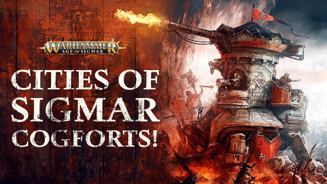 COGFORTS MARCH! Massive Cities of Sigmar Reveals – AdeptiCon Preview 2026 | Warhammer Age of Sigmar