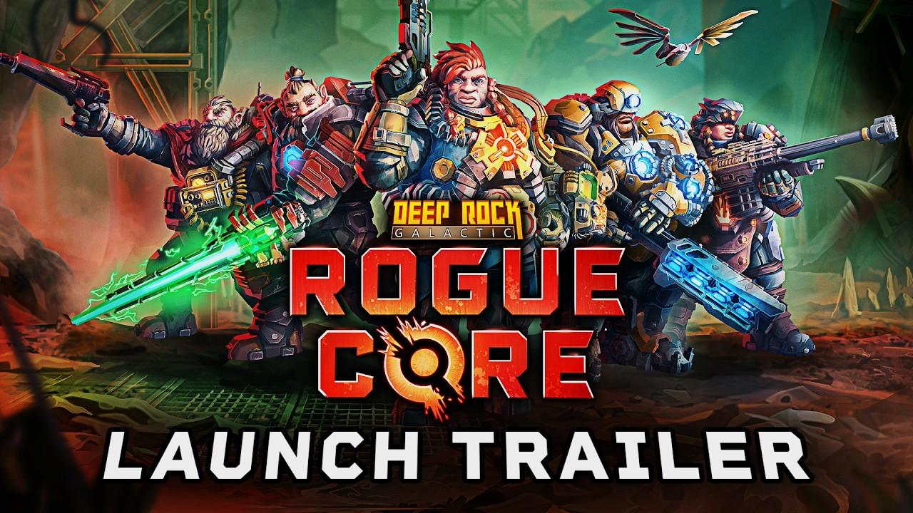 Deep Rock Galactic: Rogue Core - Launch Trailer